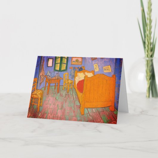 The Bedroom by van 空白のゴッホ: カード (正面)