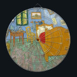 The Bedroom - Vincent van Gogh (1889) ダーツボード<br><div class="desc">The Bedroom - Vincent van Gogh (1889)</div>