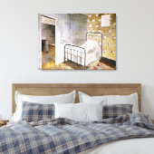 The Bedstead、Eric Ravilious art キャンバスプリント (インサイチュ (寝室))