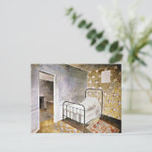 The Bedstead、Eric Ravilious art シーズンポストカード (スタンド正面)