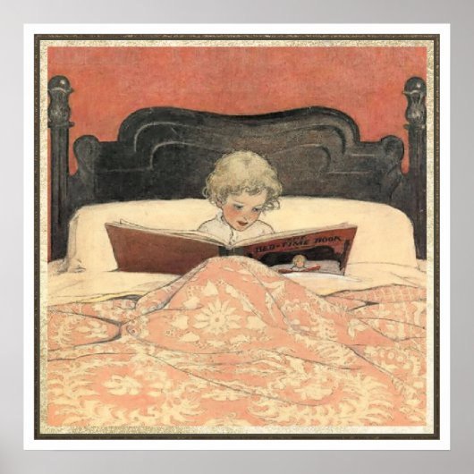 The Bedtime Book by Jessie Willcox Smith ポスター (正面)