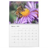 The Bee Calendar 2021蜂蜜とバブルミツバチ カレンダー (2月 2027)