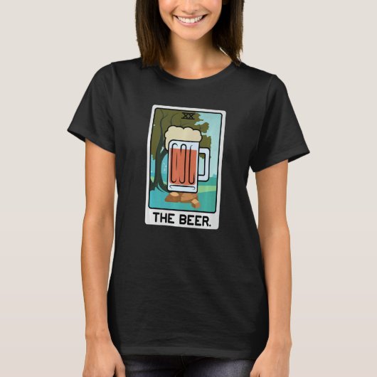 The Beer Alcoholic Person   Tシャツ (正面)