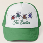 The Beetles, pixelart キャップ (正面)