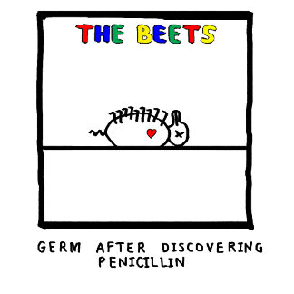 The Beets Germ ユニセックス バンドTシャツ Tシャツ