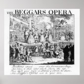 The Beggar's Opera Burlesqued, 1728 ポスター (正面)