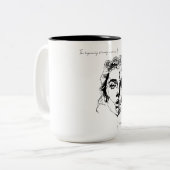 The beginning already contains the end ツートーンマグカップ (正面左)