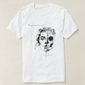 The beginning already contains the end tシャツ (デザイン正面)