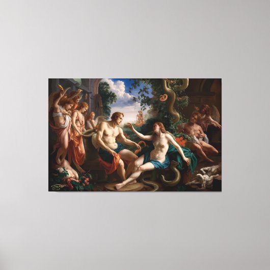 The Beginning of the Lie キャンバスプリント (正面)