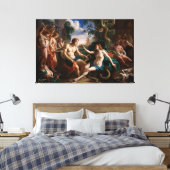 The Beginning of the Lie キャンバスプリント (インサイチュ (寝室))