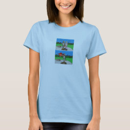 The Beginning/Robot漫画女子Tシャツ Tシャツ