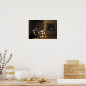The Beheading of Saint John by Caravaggio – ポスター (キッチン)