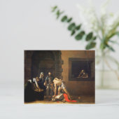 The Beheading of St John the Baptist by Caravaggio ポストカード (スタンド正面)