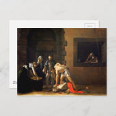 The Beheading of St John the Baptist by Caravaggio ポストカード (正面/裏面)