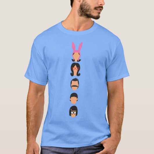 The Belchers gift family Tシャツ (正面)