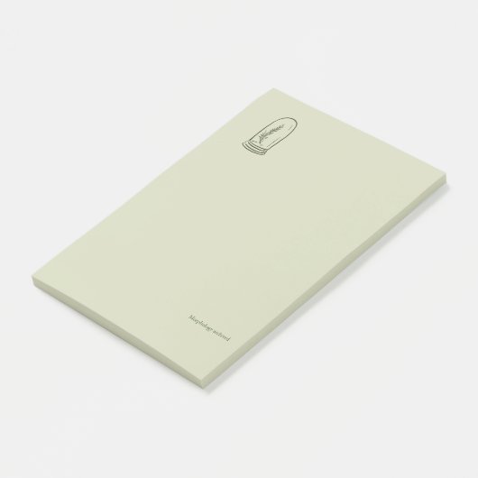 The Bell Jar- Botanists Pause- Minimal ポストイット (アングル)