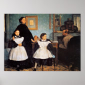 The Bellelli Family by Edgar Degas, ポスター (正面)