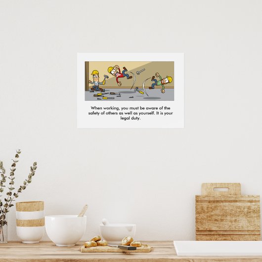 The Benefits of Safety 001 ポスター (キッチン)