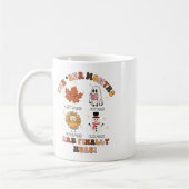 The Ber Months Are Finally Here Ghost Turkey Thank コーヒーマグカップ (左)