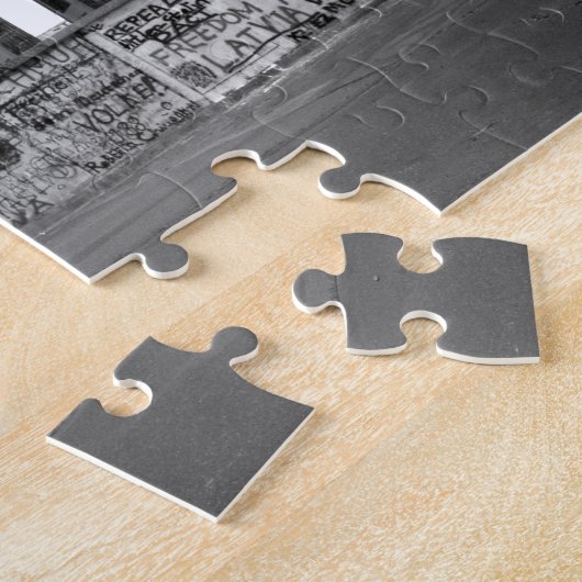 The Berlin Wall Germany 1989 - Pro Photo ジグソーパズル (側面)