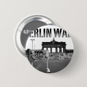 The Berlin Wall Germany 1989 - Pro Photo 缶バッジ (正面&裏面)