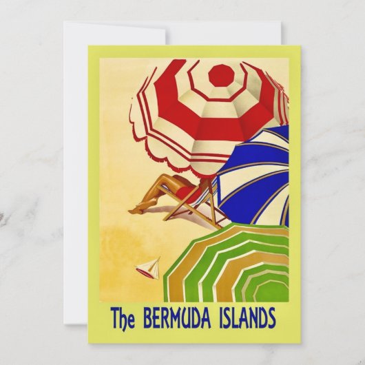 The Bermuda Islands 5x7 Big Postcard (正面)