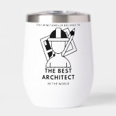 The Best Architect in the World Personalized Name  (正面)