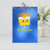 The Best Birthday Party Cake サンキューカード (スタンド正面)