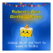 The Best Birthday Party Cake ポスター (正面)