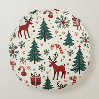 The Best Christmas Round Cushion ラウンドクッション