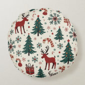 The Best Christmas Round Cushion ラウンドクッション (裏面)