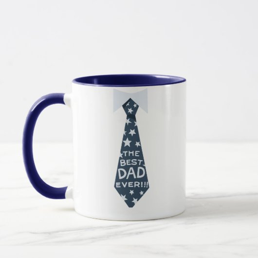 'The Best Dad Ever' Father's Day Birthday Gift マグカップ (左)