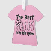 The Best Dentist in the Molar System Christmas オーナメント (正面)