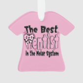 The Best Dentist in the Molar System Christmas オーナメント (裏面)