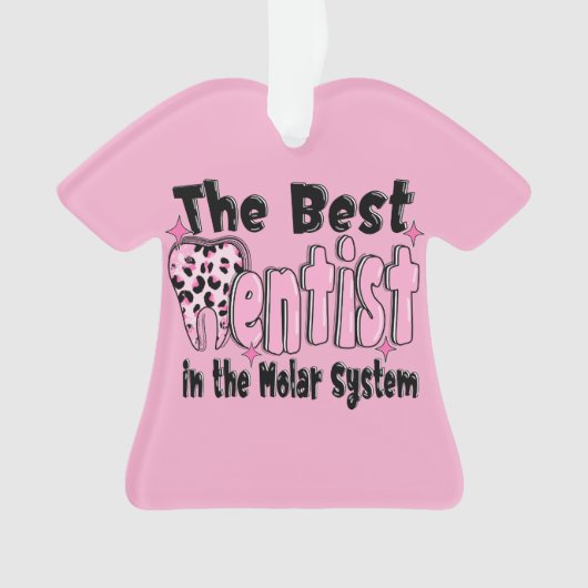 The Best Dentist in the Molar System Christmas オーナメント (正面)