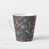 The Best Doctor in the World Uses This Mug カフェラテマグ (左アングル)