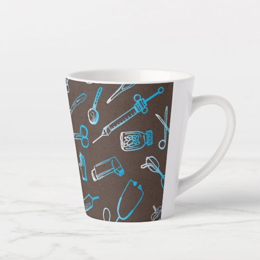 The Best Doctor in the World Uses This Mug カフェラテマグ (右)