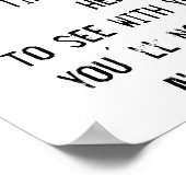 The Best Has Yet To Come quote inspiration wisdom ポスター (角)