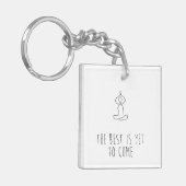 The Best is yet to come キーホルダー (正面左)