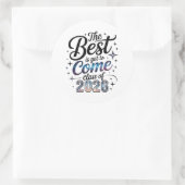 The Best Is Yet To Come クラスオブ2026 ラウンドシール (バッグ)