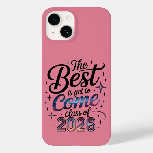 The Best Is Yet To Come クラスオブ2026 Case-Mate iPhoneケース (裏面)