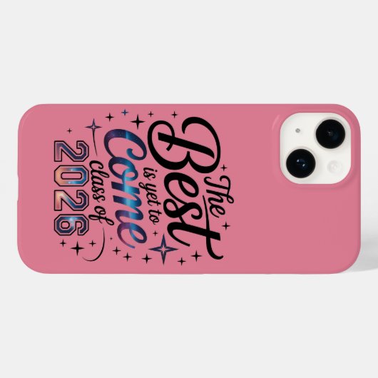 The Best Is Yet To Come クラスオブ2026 Case-Mate iPhoneケース (裏面 (横))