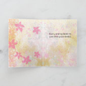 The Best Is Yet to Come – Hand-Lettered Abstract カード (内部)