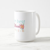 The best mom ever コーヒーマグカップ (正面右)