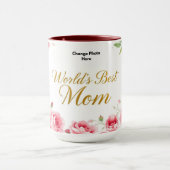 The Best Mom Ever | Cozy Heart Mug マグカップ (中央)