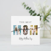 The Best Mom Photo Mother's Day Card シーズンカード (スタンド正面)