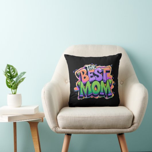 The best mom style graffiti クッション (椅子)
