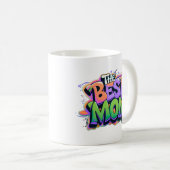 The best mom style graffiti コーヒーマグカップ (正面右)