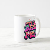 The best mom style graffiti コーヒーマグカップ (正面右)