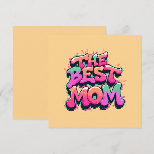 The best mom style graffiti シーズンカード (正面/裏面)
